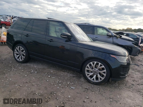 2018 Land Rover Range Rover with VIN SALGR2RV7JA399024, listed as a Copart auction lot 74203374 with 66,438 mi miles and Clean title. Bid and sale history available at DreamBid. Image 4.