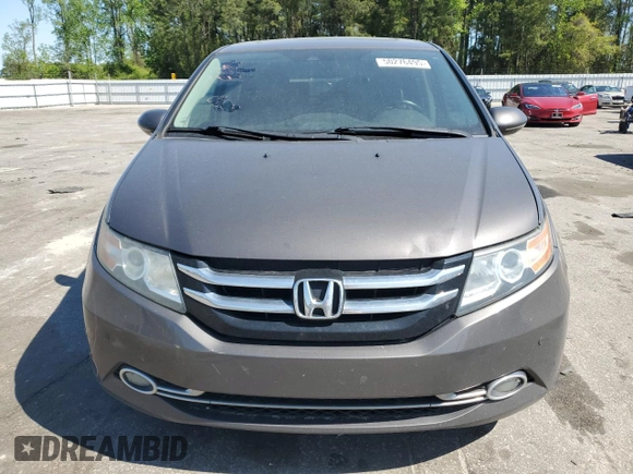 2016 Honda Odyssey Touring Elite with VIN 5FNRL5H91GB088163, listed as a Copart auction lot 50276495 with 197,274 mi miles and Salvage Title. Bid and sale history available at DreamBid. Image 5.