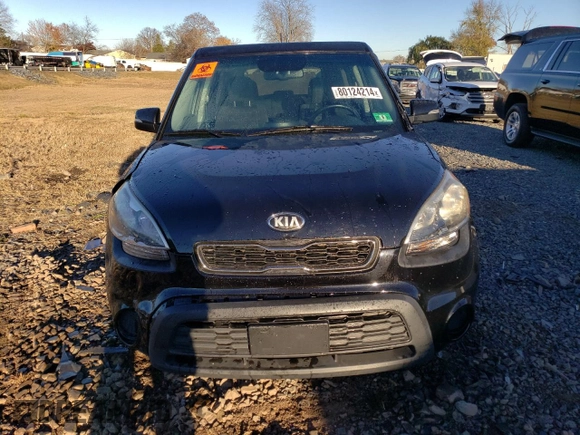 2013 Kia Soul + with VIN KNDJT2A61D7749641, listed as a Copart auction lot 80124214 with 181,476 mi miles and Salvage Title. Bid and sale history available at DreamBid. Image 5.