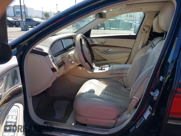 2015 Mercedes-Benz S 550e with VIN WDDUG6DB7FA104618, listed as a IAAI auction lot 41593622 with 59,127 mi miles and . Bid and sale history available at DreamBid. Image 5.