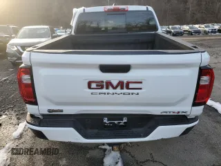 2024 GMC Canyon 4WD AT4X with VIN 1GTP6EEKXR1134879, listed as a Copart auction lot 44358345 with 12,567 mi miles and Salvage Title. Bid and sale history available at carsss.com. Image 6.