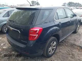 2016 Chevrolet Equinox LS with VIN 2GNALBEK7G6244884, listed as a IAAI auction lot 41955135 with 222,211 mi miles. Bid and sale history available at carsss.com. Image 4.