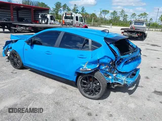 2025 Subaru Impreza RS with VIN JF1GUHJC5S8200800, listed as a IAAI auction lot 42265438 with 3,884 mi miles and . Bid and sale history available at DreamBid. Image 3.
