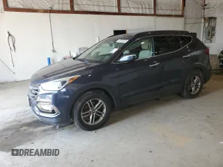2018 Hyundai Santa Fe 2.4L with VIN 5NMZUDLB8JH052641, listed as a Copart auction lot 62904915 with 112,471 mi miles and Clean title. Bid and sale history available at DreamBid. Image 1.