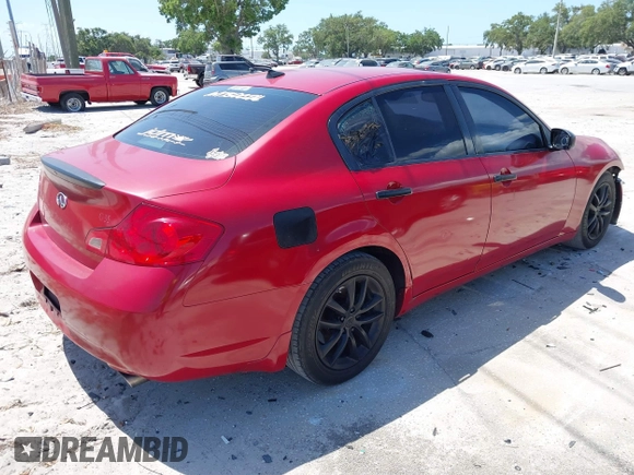 2008 Infiniti G35 Journey with VIN JNKBV61E78M227020, listed as a IAAI auction lot 42180707 with 167,930 mi miles and . Bid and sale history available at DreamBid. Image 4.