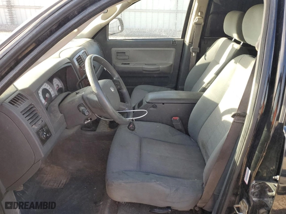 2005 Dodge Dakota SLT with VIN 1D7HW48N95S309900, listed as a Copart auction lot 49467875 with 161,194 mi miles and Salvage Title. Bid and sale history available at carsss.com. Image 7.