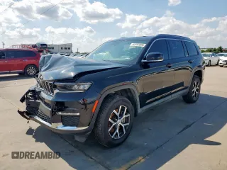 2024 Jeep Grand Cherokee Limited с VIN 1C4RJKBG7R8517241, выставлен на аукционе Copart как лот 64252895 с пробегом 35 314 миль миль и Чистый • Clean title. История ставок и продаж доступна на DreamBid. Изображение 1.