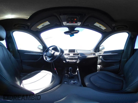 2017 BMW X1 xDrive28i with VIN WBXHT3C33H5F86831, listed as a IAAI auction lot 42019082 with 74,708 mi miles and . Bid and sale history available at DreamBid. Image 19.