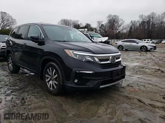 2022 Honda Pilot EX-L with VIN 5FNYF6H55NB009340, listed as a Copart auction lot 45136985 with 69,980 mi miles and Salvage Title. Bid and sale history available at carsss.com. Image 12.