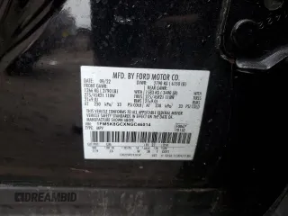 2022 Ford Explorer ST with VIN 1FM5K8GCXNGC46014, listed as a Copart auction lot 43247475 with 35,289 mi miles and Salvage Title. Bid and sale history available at carsss.com. Image 12.