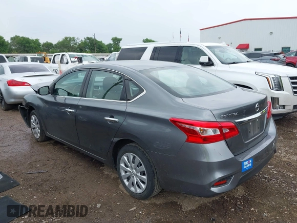 2018 Nissan Sentra S with VIN 3N1AB7AP7JY203304, listed as a IAAI auction lot 41933570 with 70,371 mi miles. Bid and sale history available at carsss.com. Image 3.