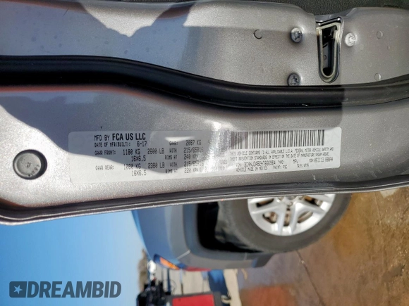 2017 Jeep Compass Sport с VIN 3C4NJDAB2HT666964, выставлен на аукционе Copart как лот 48505995 с пробегом 103 236 миль миль и Списание • Salvage title. История ставок и продаж доступна на DreamBid. Изображение 14.