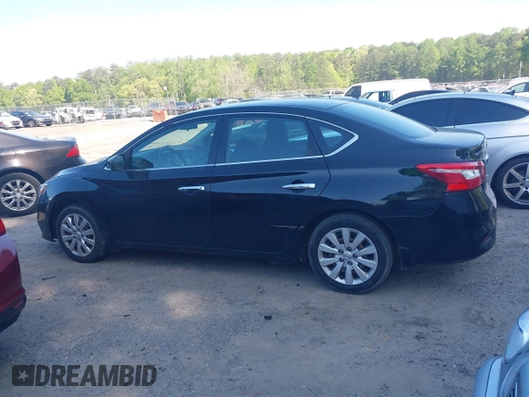 2019 Nissan Sentra S with VIN 3N1AB7AP3KY344694, listed as a IAAI auction lot 41980872 with 151,371 mi miles. Bid and sale history available at carsss.com. Image 14.