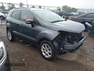 2019 Ford EcoSport SE with VIN MAJ3S2GE1KC301940, listed as a IAAI auction lot 42633501 with 73,156 mi miles and . Bid and sale history available at DreamBid. Image 1.