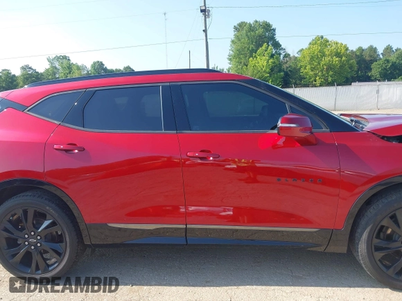 2021 Chevrolet Blazer RS with VIN 3GNKBERS2MS503863, listed as a IAAI auction lot 42424635 with 76,040 mi miles and . Bid and sale history available at DreamBid. Image 13.