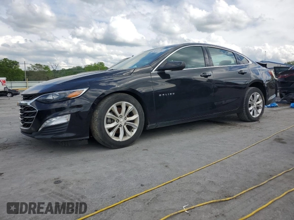 2019 Chevrolet Malibu LT with VIN 1G1ZD5ST2KF175374, listed as a Copart auction lot 54262955 with 104,777 mi miles and Clean Title. Bid and sale history available at DreamBid. Image 1.