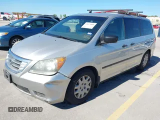 2008 Honda Odyssey LX z VIN 5FNRL38218B031969, wystawiony jako IAAI lot #42073460 z przebiegiem 251 722 mil mil oraz . Historia ofert i sprzedaży dostępna na DreamBid. Obrazek 2.