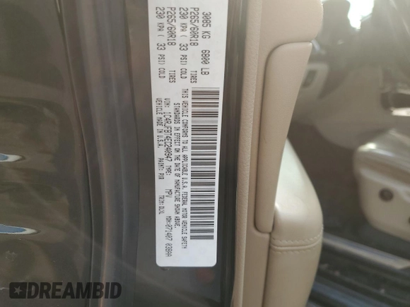 2014 Jeep Grand Cherokee Limited with VIN 1C4RJFBT4EC240947, listed as a Copart auction lot 57966045 with 184,467 mi miles and Clean title. Bid and sale history available at DreamBid. Image 14.