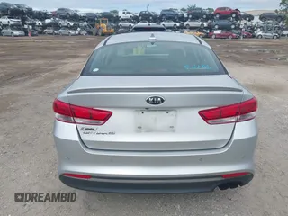 2018 Kia Optima LX with VIN 5XXGT4L35JG186427, listed as a IAAI auction lot 41988613 with 39,456 mi miles. Bid and sale history available at carsss.com. Image 16.