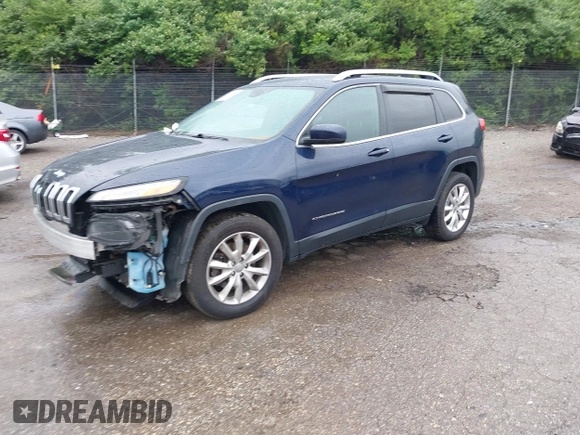 2016 Jeep Cherokee Limited with VIN 1C4PJMDS3GW174683, listed as a IAAI auction lot 42256466 with 120,713 mi miles and . Bid and sale history available at DreamBid. Image 2.
