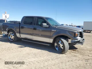 2006 Ford F-150 XLT with VIN 1FTRW12W46KD91194, listed as a Copart auction lot 46920225 with 373,732 mi miles and Salvage title. Bid and sale history available at DreamBid. Image 4.