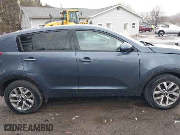2016 Kia Sportage LX with VIN KNDPB3AC2G7854234, listed as a IAAI auction lot 41985765 with 83,733 mi miles. Bid and sale history available at carsss.com. Image 14.