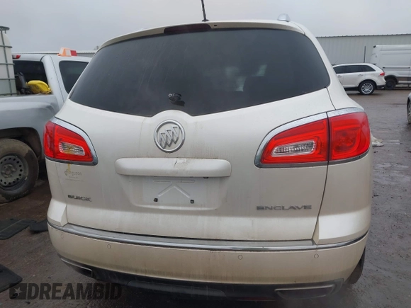 2014 Buick Enclave Leather with VIN 5GAKRBKD7EJ239977, listed as a IAAI auction lot 41444685 with 141,452 mi miles and . Bid and sale history available at carsss.com. Image 16.