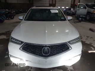 2018 Acura TLX with VIN 19UUB2F38JA008143, listed as a IAAI auction lot 41161669 with 105,483 mi miles. Bid and sale history available at carsss.com. Image 12.