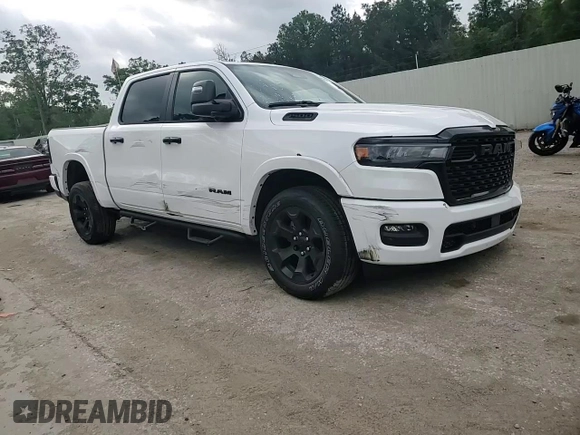 2025 Ram 1500 Big Horn с VIN 1C6RREFP6SN612912, выставлен на аукционе Copart как лот 51626725 с пробегом 3 886 миль миль и Списание • Salvage title. История ставок и продаж доступна на DreamBid. Изображение 11.