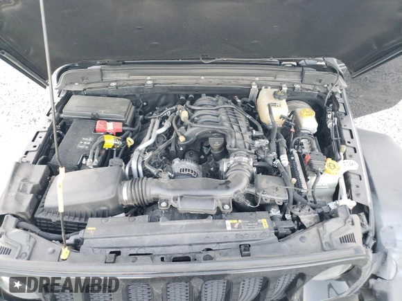 2022 Jeep Wrangler Unlimited High Tide with VIN 1C4HJXDG1NW134486, listed as a Copart auction lot 75280764 with 61,282 mi miles and Salvage Title. Bid and sale history available at DreamBid. Image 11.