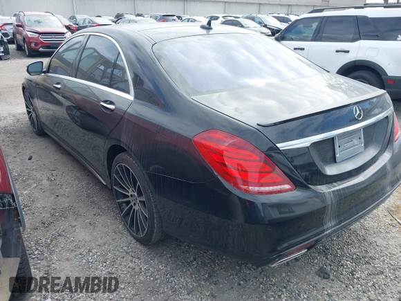 2015 Mercedes-Benz S-Class S 550 with VIN WDDUG8CB5FA133287, listed as a IAAI auction lot 41652775 with 55,788 mi miles. Bid and sale history available at carsss.com. Image 3.