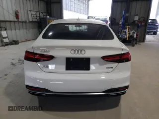 2020 Audi A5 Sportback Premium with VIN WAUANCF56LA005810, listed as a Copart auction lot 52149715 with 90,157 mi miles and Salvage Title. Bid and sale history available at carsss.com. Image 6.