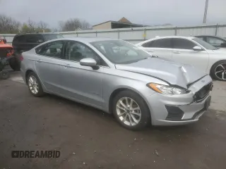 2019 Ford Fusion SE with VIN 3FA6P0LU9KR212506, listed as a Copart auction lot 52276695 with 177,015 mi miles and Salvage Title. Bid and sale history available at DreamBid. Image 4.