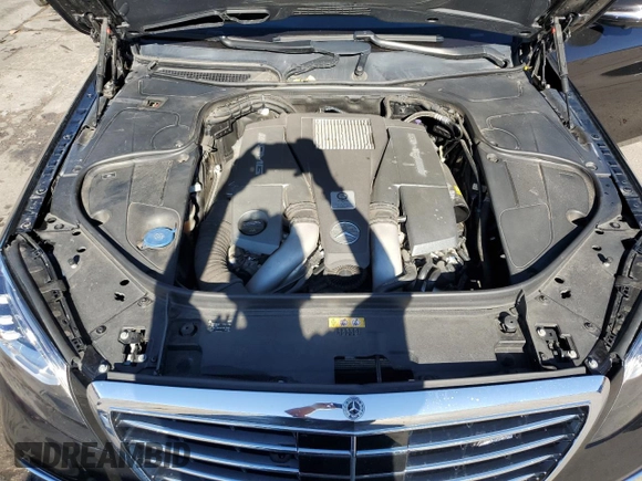 2016 Mercedes-Benz S-Class AMG S 63 with VIN WDDUG7JB0GA235269, listed as a Copart auction lot 78687474 with 52,452 mi miles and Salvage Title. Bid and sale history available at carsss.com. Image 11.