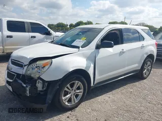 2015 Chevrolet Equinox LS with VIN 2GNALAEKXF1164985, listed as a IAAI auction lot 42134571 with 99,847 mi miles and . Bid and sale history available at DreamBid. Image 2.