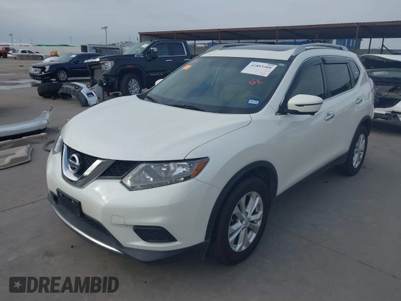 2016 Nissan Rogue SL with VIN 5N1AT2MT2GC734493, listed as a IAAI auction lot 41883309 with 71,734 mi miles. Bid and sale history available at carsss.com. Image 19.