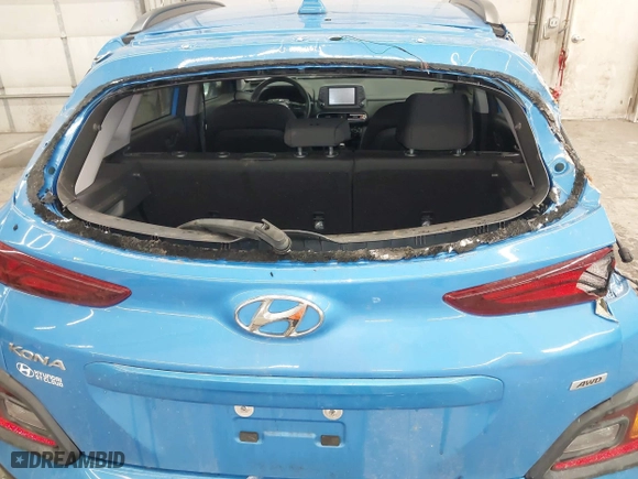 2019 Hyundai Kona SEL with VIN KM8K6CAA6KU359294, listed as a IAAI auction lot 41176192 with 52,208 mi miles. Bid and sale history available at carsss.com. Image 6.