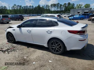 2019 Kia Optima SX with VIN 5XXGW4L29KG327192, listed as a Copart auction lot 52411425 with 109,785 mi miles and Salvage title. Bid and sale history available at DreamBid. Image 2.