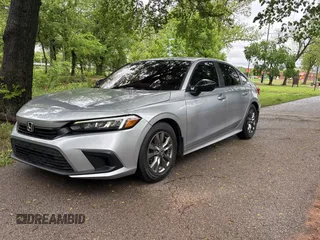 2022 Honda Civic Sedan Sport with VIN 2HGFE2F51NH566215, listed as a Copart auction lot 55251635 with 37,624 mi miles and Salvage Title. Bid and sale history available at carsss.com. Image 2.