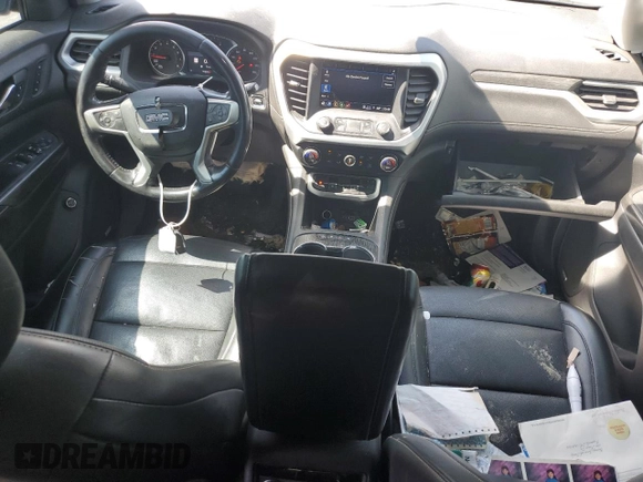 2021 GMC Acadia SLT with VIN 1GKKNMLS6MZ129235, listed as a Copart auction lot 57599215 with 91,820 mi miles and Salvage title. Bid and sale history available at DreamBid. Image 8.