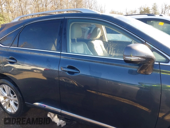 2010 Lexus RX 450h with VIN JTJBC1BA0A2409128, listed as a IAAI auction lot 40979987 with 225,063 mi miles and . Bid and sale history available at DreamBid. Image 13.