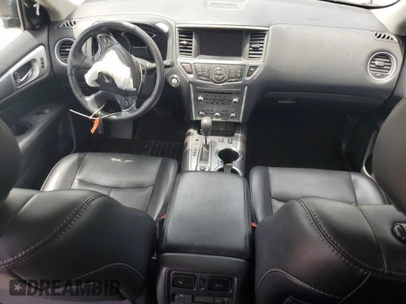 2019 Nissan Pathfinder SV with VIN 5N1DR2MM9KC629317, listed as a Copart auction lot 58920105 with 59,934 mi miles and Salvage title. Bid and sale history available at DreamBid. Image 8.