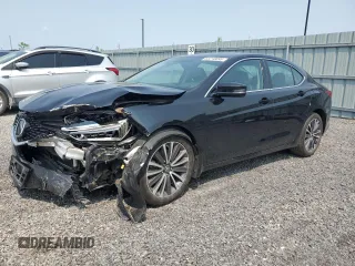 2018 Acura TLX Technology with VIN 19UUB3F58JA800199, listed as a Copart auction lot 63210095 with 89,225 mi miles and Salvage title. Bid and sale history available at DreamBid. Image 1.