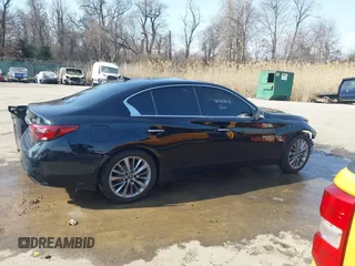 2018 Infiniti Q50 3.0t LUXE with VIN JN1EV7AP1JM590282, listed as a IAAI auction lot 41701763 with 111,318 mi miles. Bid and sale history available at carsss.com. Image 14.