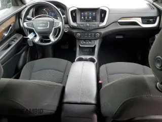 2021 GMC Terrain SLE with VIN 3GKALTEV6ML383540, listed as a Copart auction lot 57163085 with 47,280 mi miles and Salvage title. Bid and sale history available at DreamBid. Image 8.