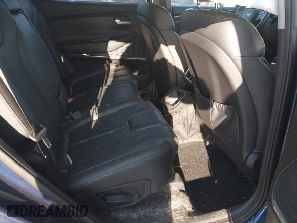 2020 Hyundai Santa Fe SEL with VIN 5NMS3CAA5LH273416, listed as a IAAI auction lot 41423152 with 94,920 mi miles. Bid and sale history available at carsss.com. Image 8.