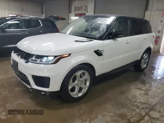 2018 Land Rover Range Rover Sport HSE with VIN SALWR2RV4JA192201, listed as a Copart auction lot 48343185 with 87,988 mi miles and Salvage Title. Bid and sale history available at carsss.com. Image 1.