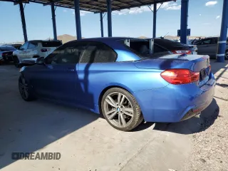 2014 BMW 4 Series 435i with VIN WBA3T3C55EJ876476, listed as a Copart auction lot 61822654 with Not provided miles and Salvage title. Bid and sale history available at DreamBid. Image 2.