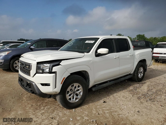 2024 Nissan Frontier SV with VIN 1N6ED1EJ1RN604459, listed as a Copart auction lot 53824575 with 19,052 mi miles and Salvage Title. Bid and sale history available at carsss.com. Image 1.