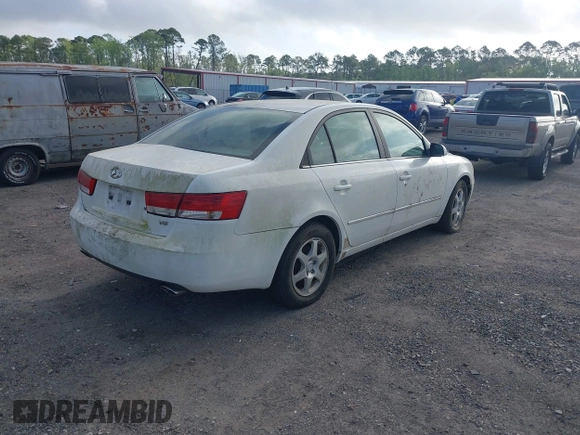2006 Hyundai Sonata GLS with VIN 5NPEU46F06H069960, listed as a IAAI auction lot 41955094 with 120,662 mi miles and . Bid and sale history available at DreamBid. Image 4.